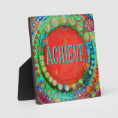 Plaque Photo Atteindre Fun Whimsical Motivational Inspirivity (Recto)