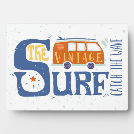 Plaque Photo Attraper L'Affiche De La Vague (Devant)