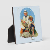 Plaque Photo Attraper le grand (Recto)