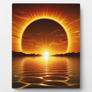 Plaque Photo Au lever du soleil, votre potentiel