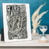 Plaque Photo Au sous-sol (Côté)