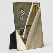 Plaque Photo Aumônier de l'Armée (Côté)