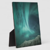 Plaque Photo Aurora Borealis (Côté)