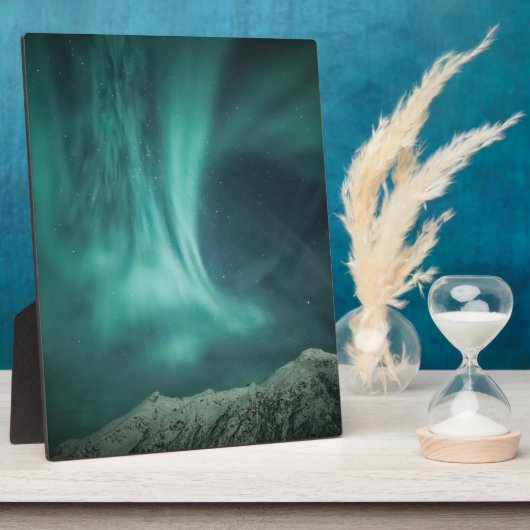 Plaque Photo Aurora Borealis (Côté)