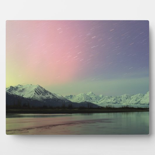 Plaque Photo Aurora délicate (Devant)