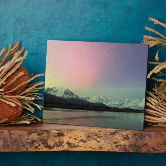 Plaque Photo Aurora délicate (Côté)