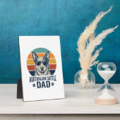 Plaque Photo Australian Cattle Dog Dad Vintage Sunset Shirt_1 (Côté)