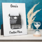 Plaque Photo Auteur, journaliste, blogueur (Côté)