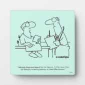 Plaque Photo Auto-diagnostic (Devant)