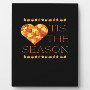 Plaque Photo Automne Feuilles mignonnes Automne Graphique Thank