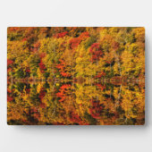 Plaque Photo Automne Réflexion sur Russell Pond | New Hampshire (Devant)