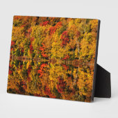 Plaque Photo Automne Réflexion sur Russell Pond | New Hampshire (Côté)