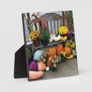 Plaque Photo Autumn Decor