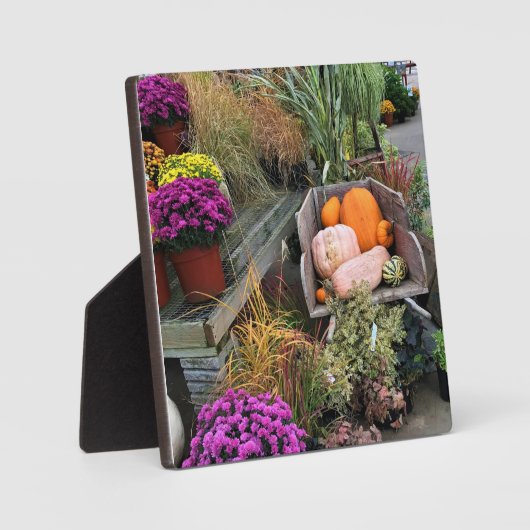 Plaque Photo Autumn Decor (Recto)