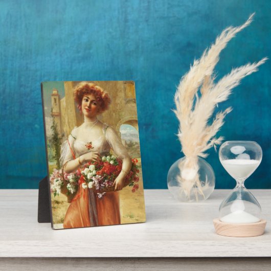 Plaque Photo Aux Roses (Côté)