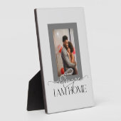 Plaque Photo Avec vous, je suis Modèle photo familial (Côté)