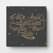 Plaque Photo Aventures (Devant)