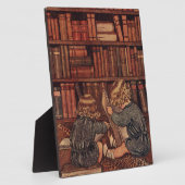 Plaque Photo Aventures à la bibliothèque (Côté)