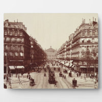 Avenue de l'Opéra, Paris (photo sépia)