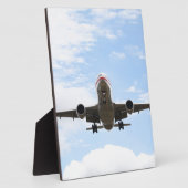 Plaque Photo Avion à passagers (Côté)