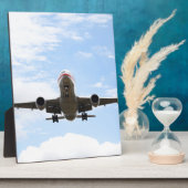 Plaque Photo Avion à passagers (Côté)