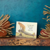 Plaque Photo Avion "Liberté" CUSTOM Biplane (Côté)