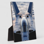 Plaque Photo Avion militaire (Côté)