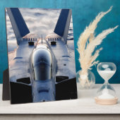 Plaque Photo Avion militaire (Côté)