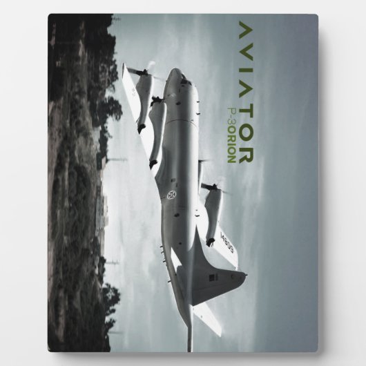 Plaque Photo Avion P3 Orion (Devant)