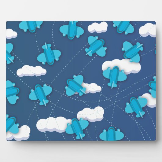 Plaque Photo avions (Devant)