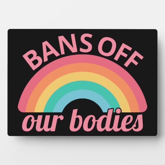 Plaque Photo Avortement Pro - Interdictions De Nos Corps II (Devant)