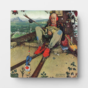 Plaque Photo Avril Fool 1945