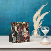 Plaque Photo Avril Fool 1948 (Insitu)