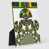 Plaque Photo Aztèque (Côté)