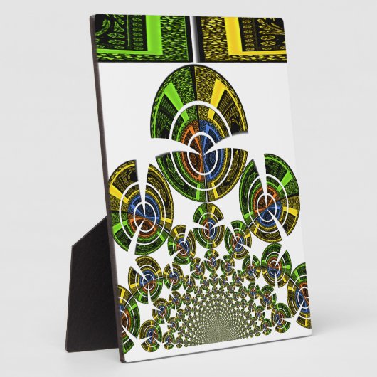 Plaque Photo Aztèque (Côté)