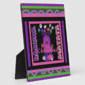 Plaque Photo Baby pink Beautiful Merry Christmas Hakuna Matata (Côté)