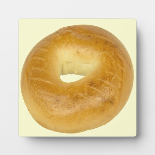 Plaque Photo Bagel (Devant)