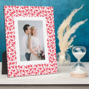 Plaque Photo Baies de houx rouges et blanches   Vacances