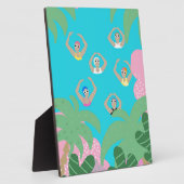 Plaque Photo Baigneurs artistiques | Illustration de natation a (Côté)