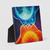 Plaque Photo Baiser de soleil et de lune (Recto)