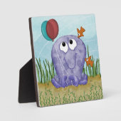 Plaque Photo Baisers à la pieuvre et au poisson (Recto)