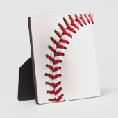 Plaque Photo Bal de baseball original (Recto)