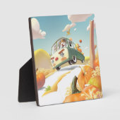 Plaque Photo Balade en Citrouille lunaire (Recto)