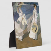 Plaque Photo Balade le long de la mer, 1909 (Côté)