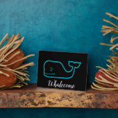 Plaque Photo Baleines (Côté)