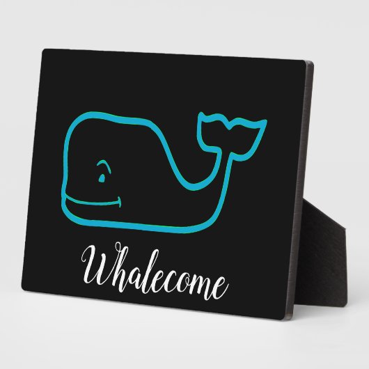 Plaque Photo Baleines (Côté)