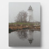 Plaque Photo Balise dans le brouillard (Devant)