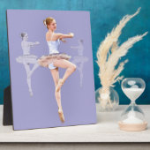 Plaque Photo Ballerine de torsion en triple exemplaire (Côté)