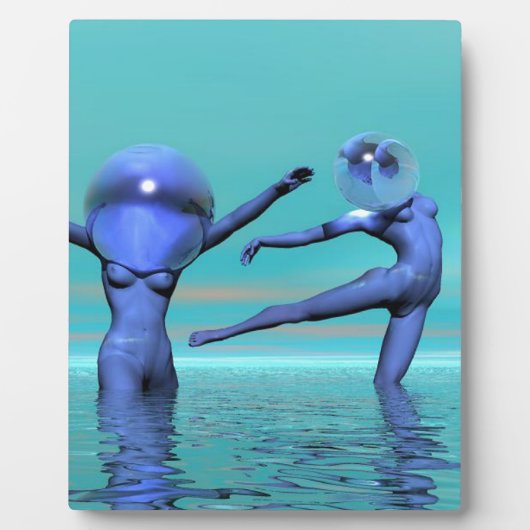 Plaque Photo Ballet d'eau (Devant)