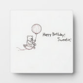 Plaque Photo ballons (Devant)